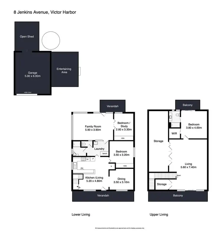 Floorplan of Homely house listing, 8 Jenkins Avenue, Victor Harbor SA 5211