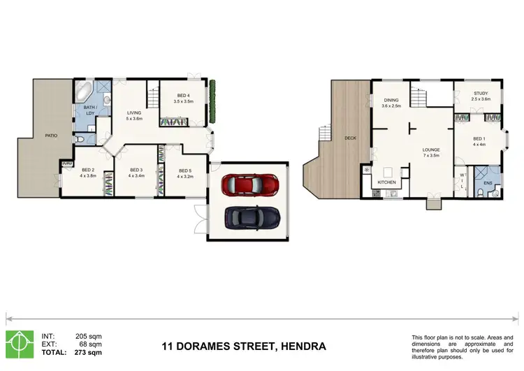 Floorplan of Homely house listing, 11 Dorames Street, Hendra QLD 4011