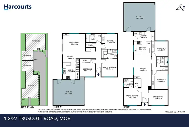 Floorplan of Homely unit listing, 2/27 Truscott Road, Moe VIC 3825