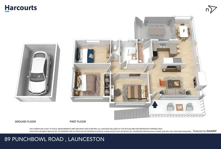 Floorplan of Homely house listing, 89 Punchbowl Road, Punchbowl TAS 7249
