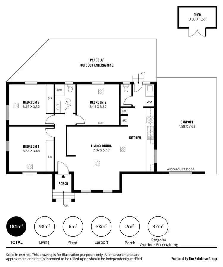 Floorplan of Homely house listing, 13 Jolly Avenue, Northfield SA 5085