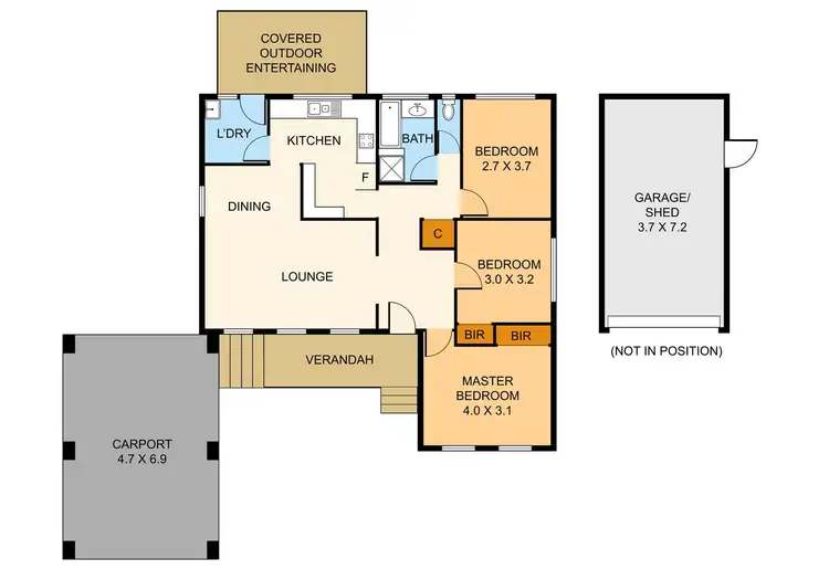 Floorplan of Homely house listing, 17 English Avenue, Scoresby VIC 3179