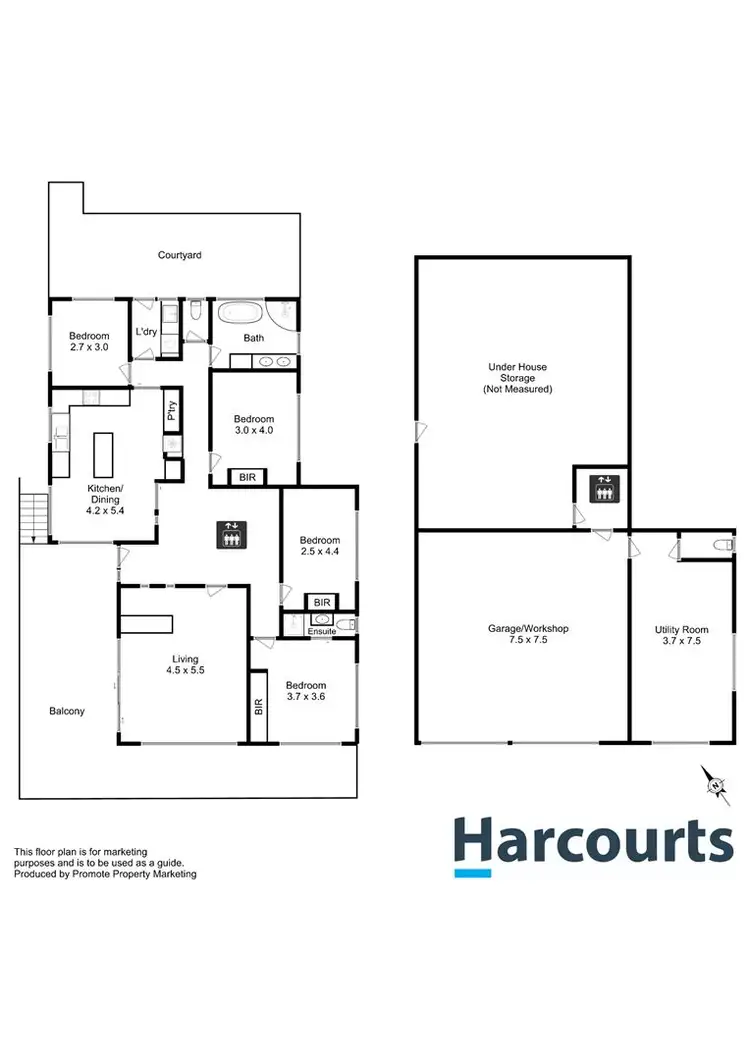 Floorplan of Homely house listing, 47 Begonia Street, Lindisfarne TAS 7015
