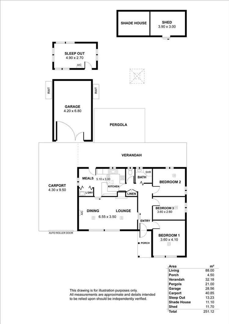 Floorplan of Homely house listing, 64 Fosters Road, Hillcrest SA 5086