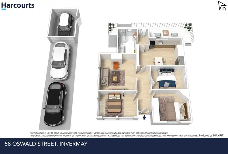 Floorplan of Homely house listing, 58 Oswald Street, Invermay TAS 7248