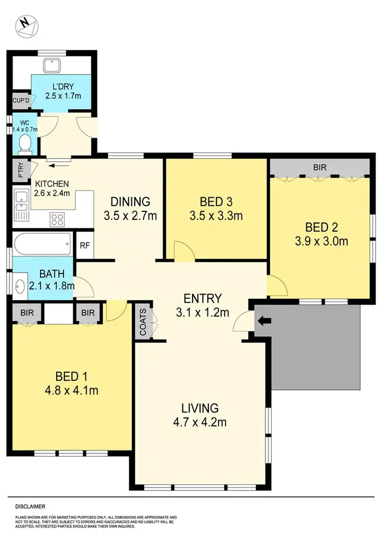Floorplan of Homely house listing, 28 Morgan Street, Sebastopol VIC 3356
