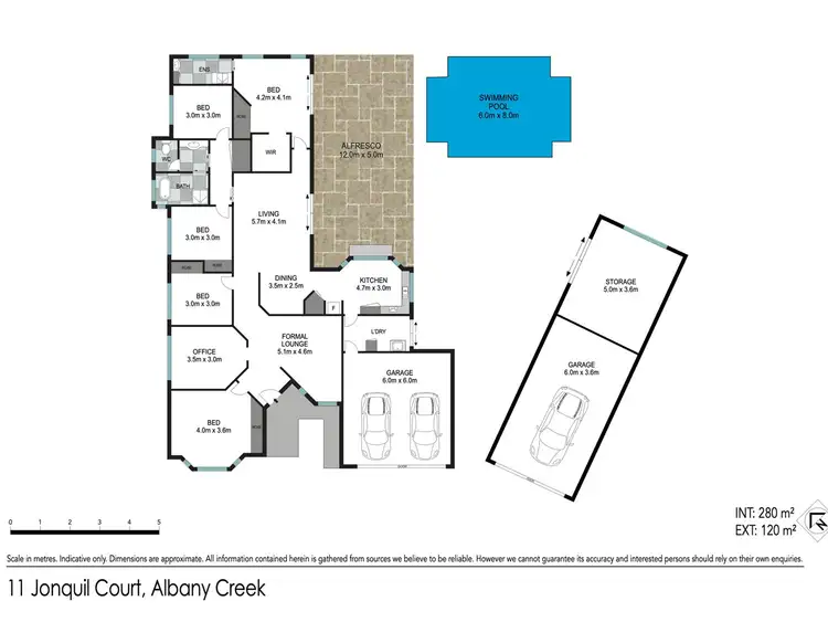 Floorplan of Homely house listing, 11 Jonquil Court, Albany Creek QLD 4035