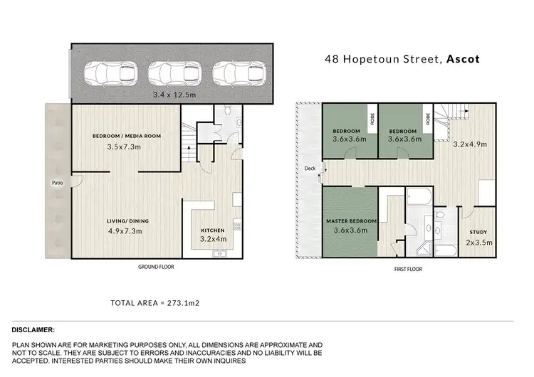 Floorplan of Homely house listing, 48 Hopetoun Street, Ascot QLD 4007