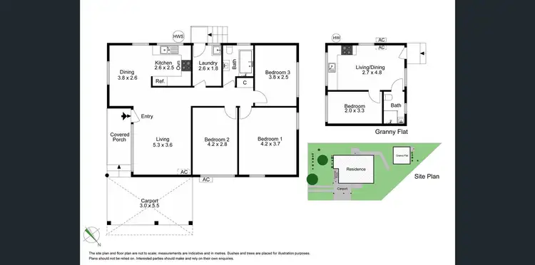 Floorplan of Homely house listing, 36 & 36a Adelphi Crescent, Doonside NSW 2767