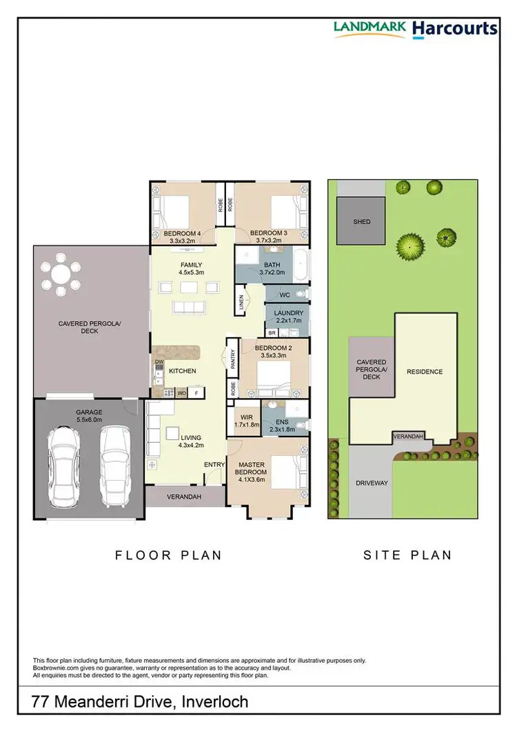 Floorplan of Homely house listing, 77 Meanderri Drive, Inverloch VIC 3996