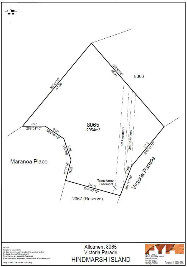 Floorplan of Homely land listing, Lot 8065 Maranoa Place, Hindmarsh Island SA 5214