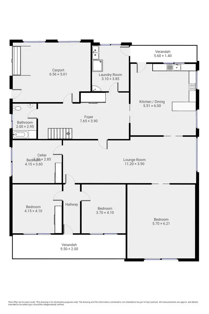 Floorplan of Homely house listing, 42-48 Main Street, Peterborough SA 5422