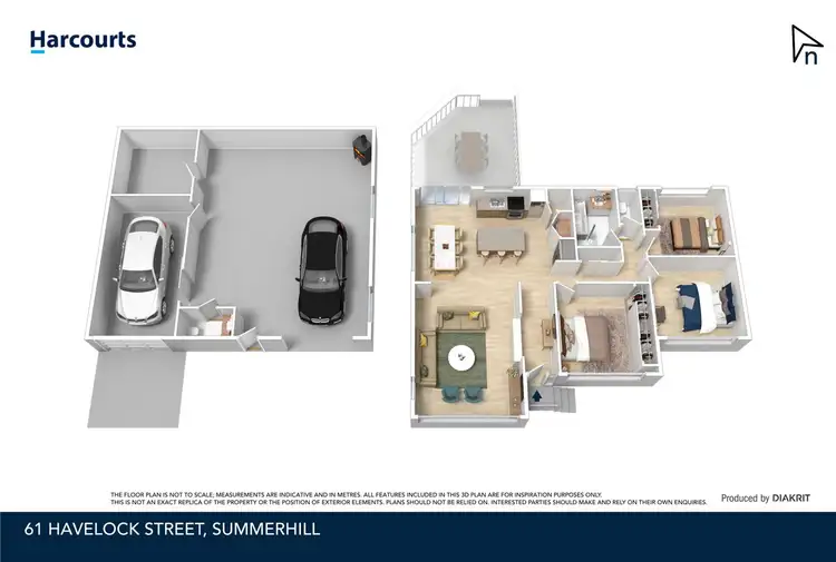 Floorplan of Homely house listing, 61 Havelock Street, Summerhill TAS 7250