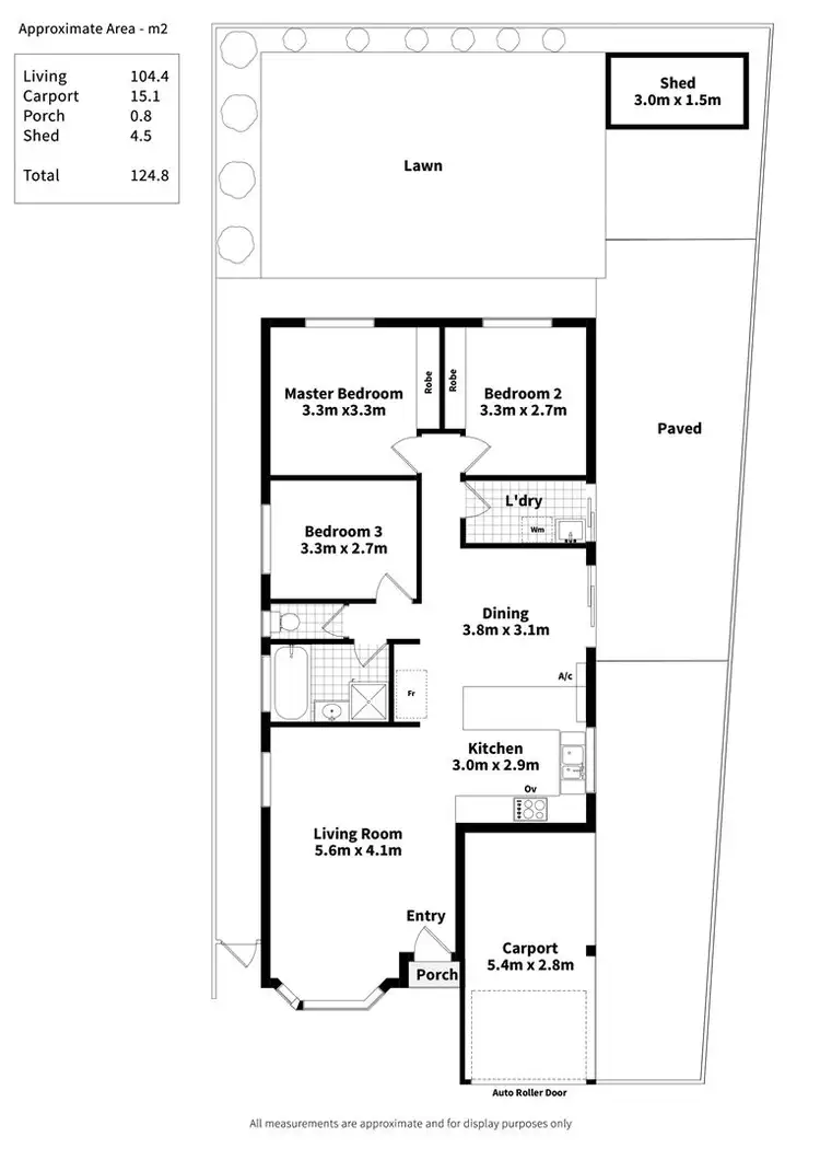 Floorplan of Homely house listing, 17 Yaldara Close, Woodcroft SA 5162