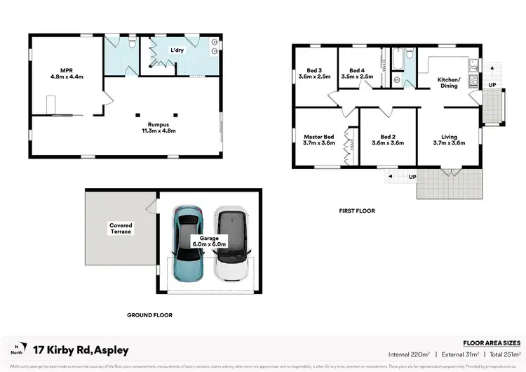 Floorplan of Homely house listing, 17 Kirby Rd, Aspley QLD 4034