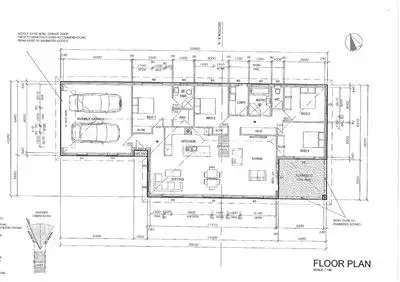 Floorplan of Homely house listing, lot 3 Belmont Court, Newnham TAS 7248
