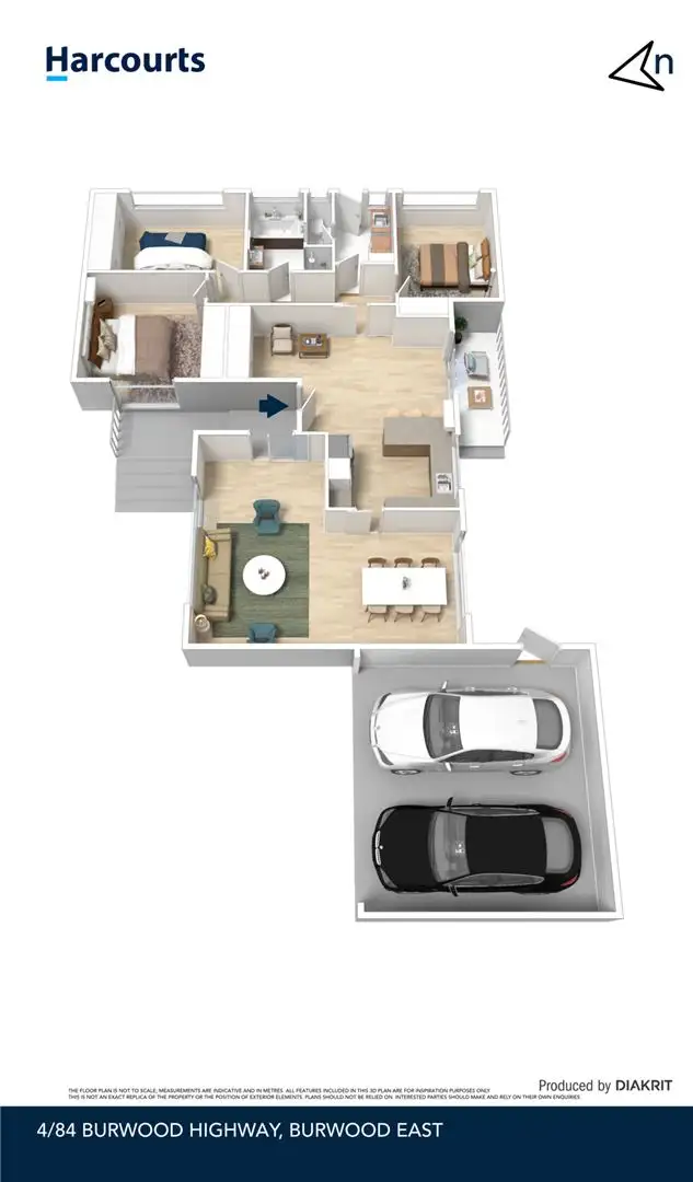 Floorplan of Homely unit listing, 4/84 Burwood Highway, Burwood East VIC 3151