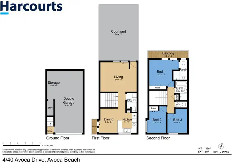 Floorplan of Homely townhouse listing, 4/40 Avoca Drive, Avoca Beach NSW 2251