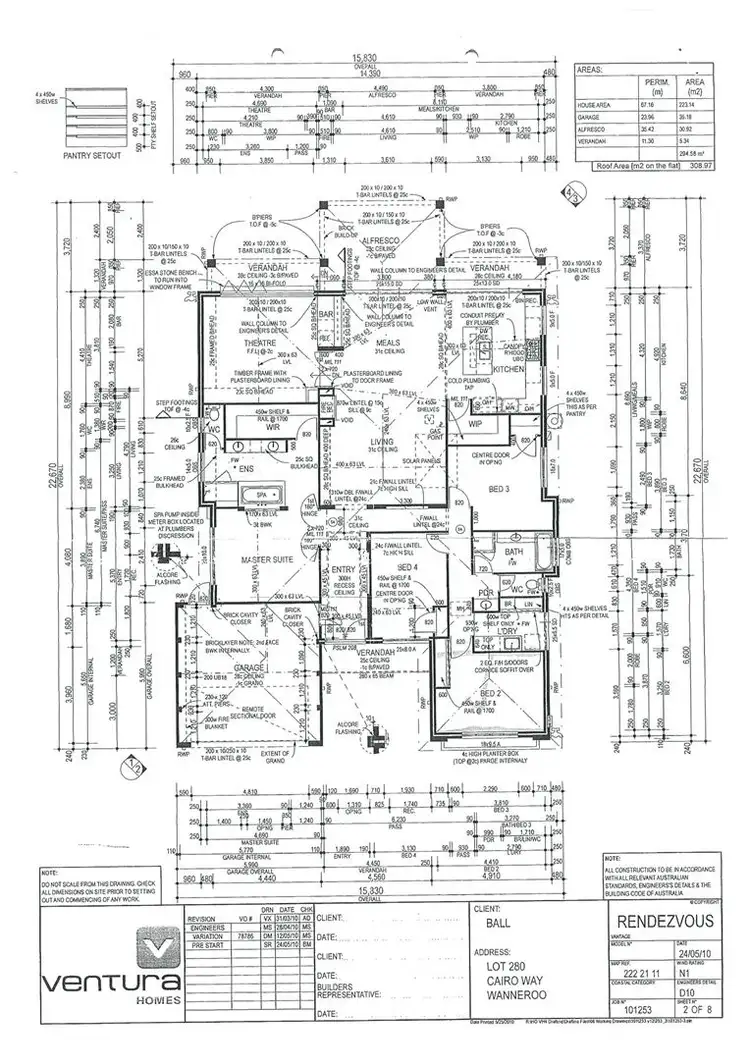 Floorplan of Homely house listing, 19 Cairo Way, Wanneroo WA 6065