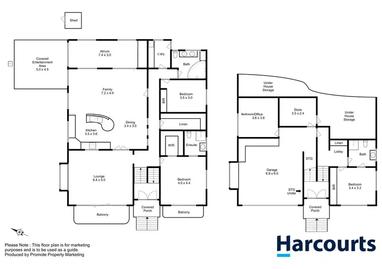 Floorplan of Homely house listing, 642 Oceana Drive, Tranmere TAS 7018