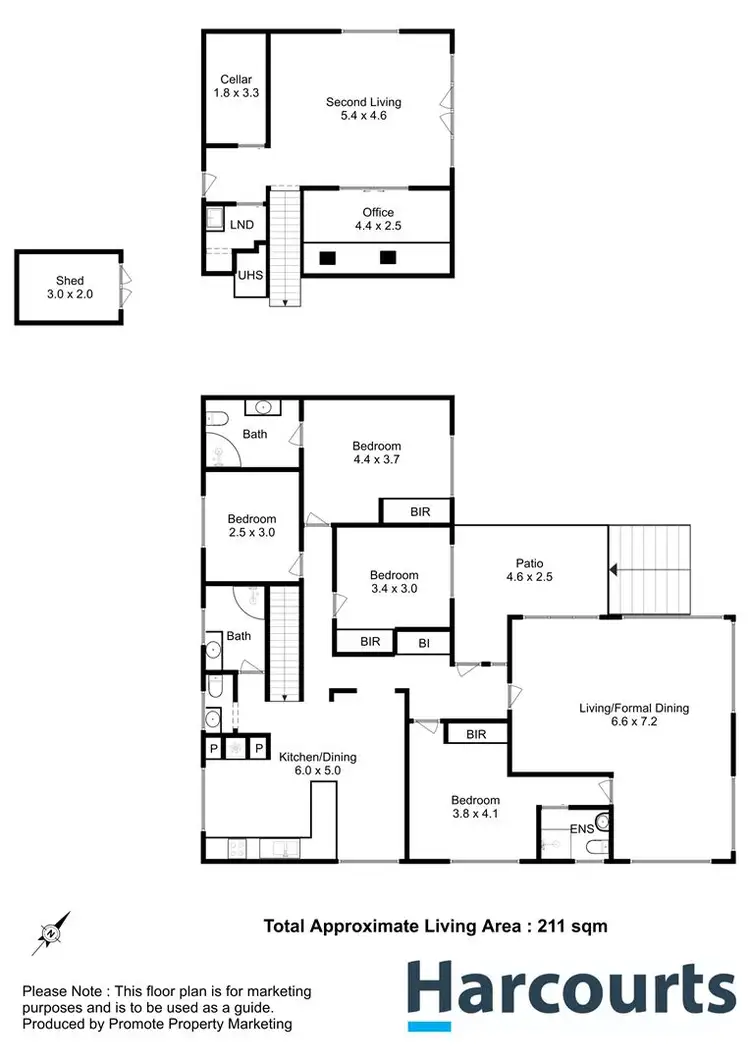 Floorplan of Homely house listing, 361 Tranmere Road, Tranmere TAS 7018