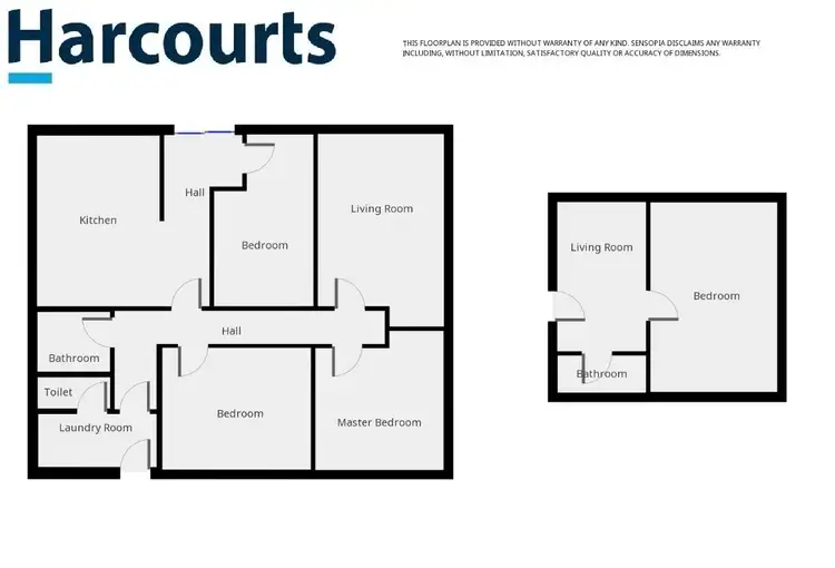Floorplan of Homely house listing, 5 Rodda Place, Horsham VIC 3400
