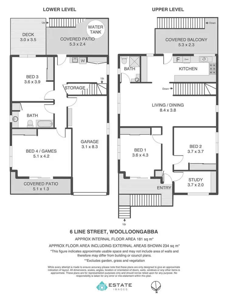 Floorplan of Homely house listing, 6 Line Street, Woolloongabba QLD 4102