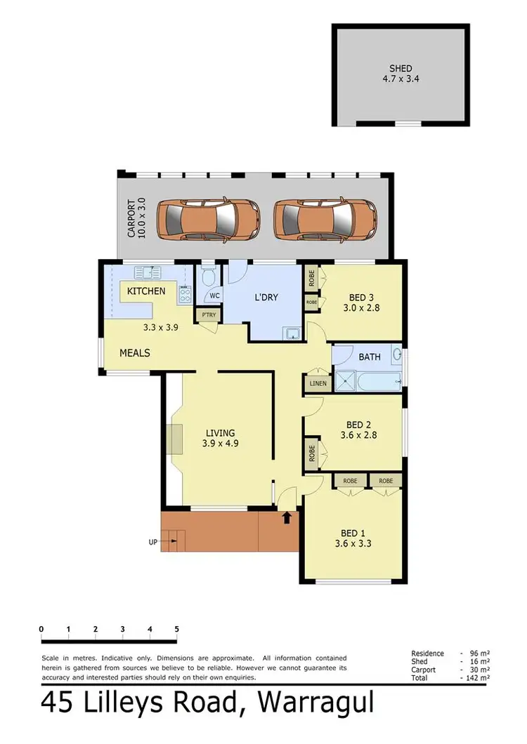 Floorplan of Homely house listing, 45 Lilleys Road, Warragul VIC 3820