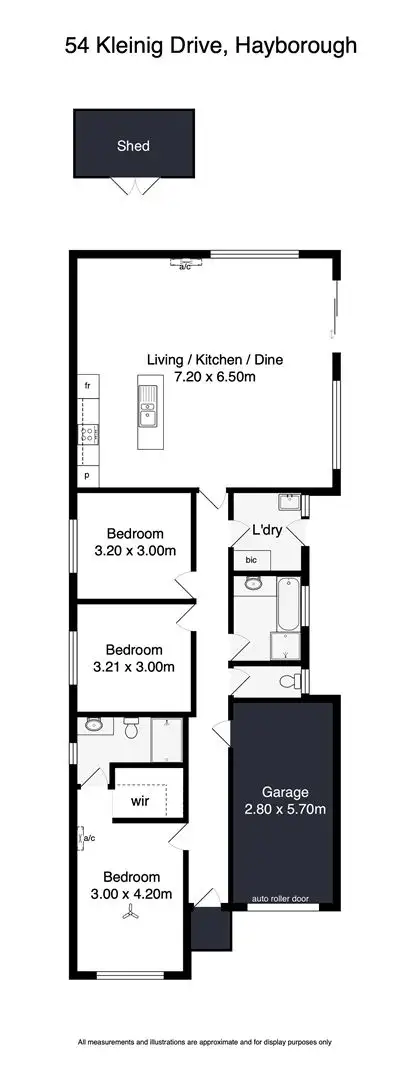Floorplan of Homely house listing, 54 Kleinig Drive, Hayborough SA 5211