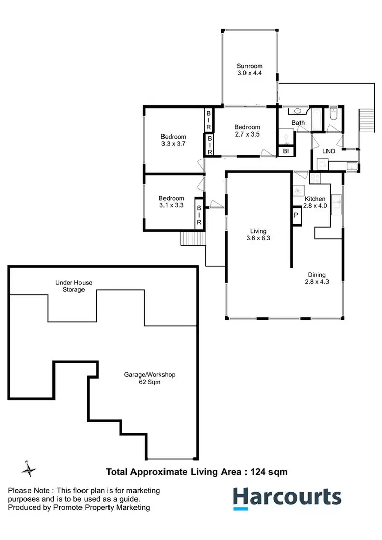 Floorplan of Homely house listing, 67 Maluka Terrace, Bellerive TAS 7018