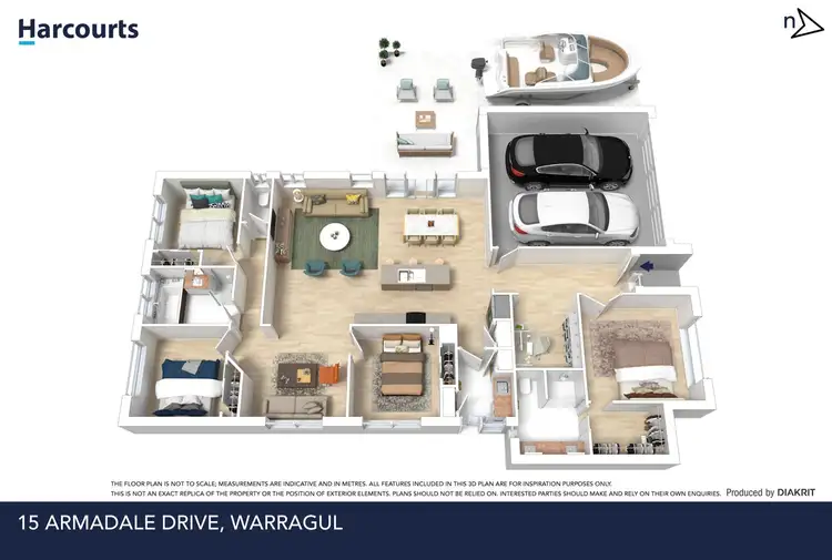 Floorplan of Homely house listing, 15 Armadale Drive, Warragul VIC 3820