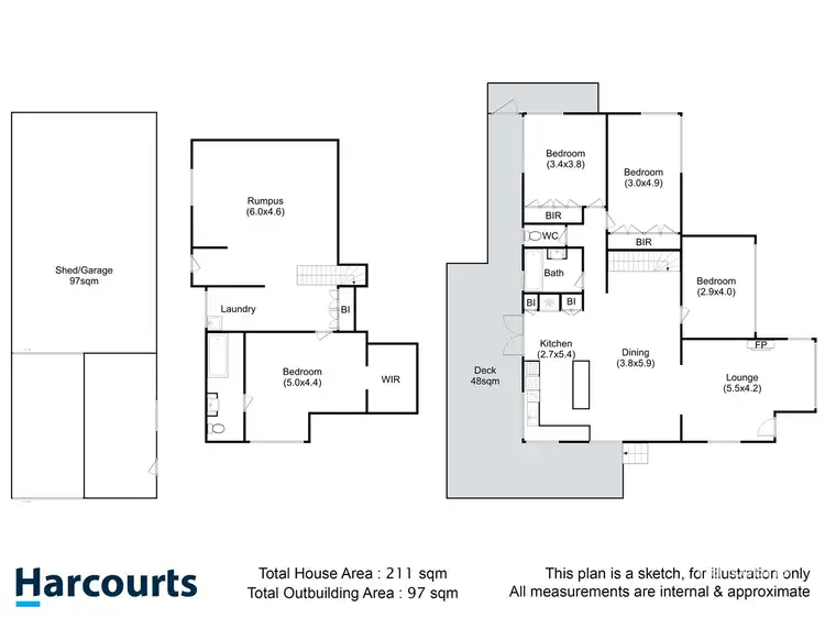 Floorplan of Homely house listing, 15 Bryant Street, Midway Point TAS 7171