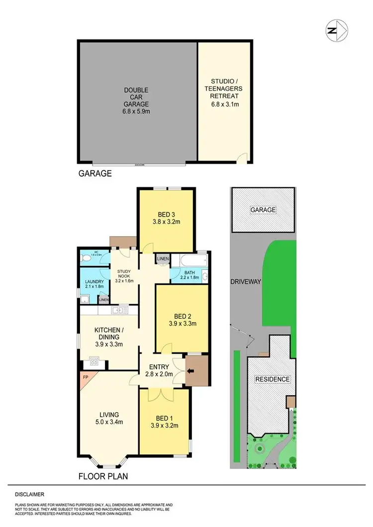 Floorplan of Homely house listing, 328 Drummond Street South, Ballarat Central VIC 3350