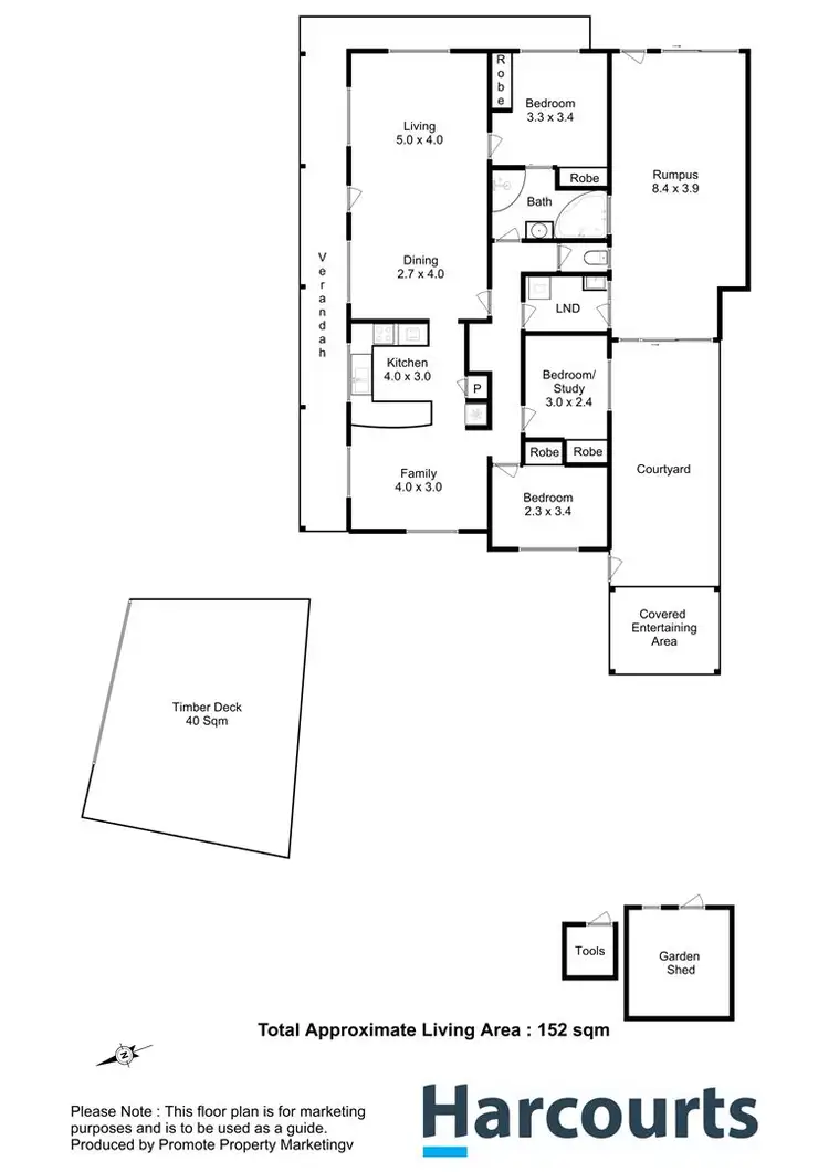 Floorplan of Homely house listing, 2 Rina Court, Glenorchy TAS 7010