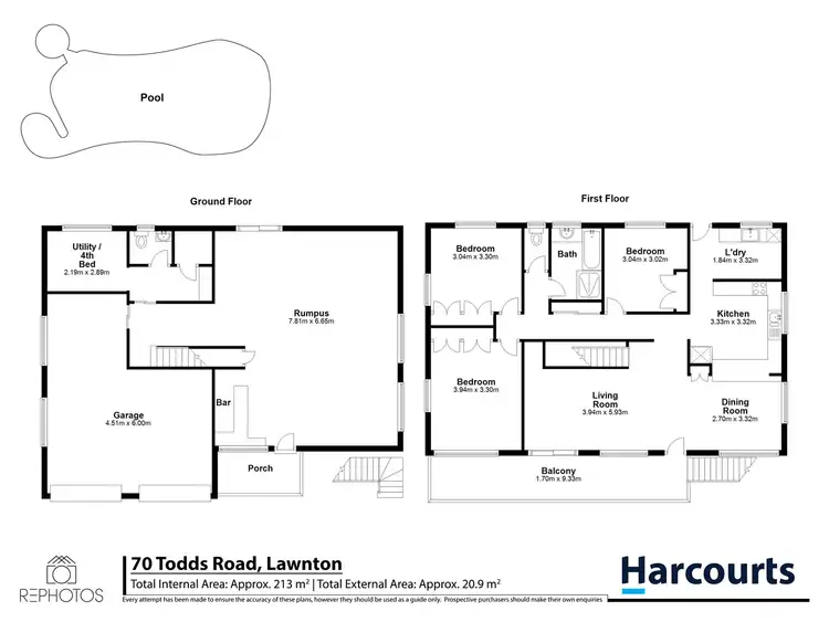 Floorplan of Homely house listing, 70 Todds Rd, Lawnton QLD 4501