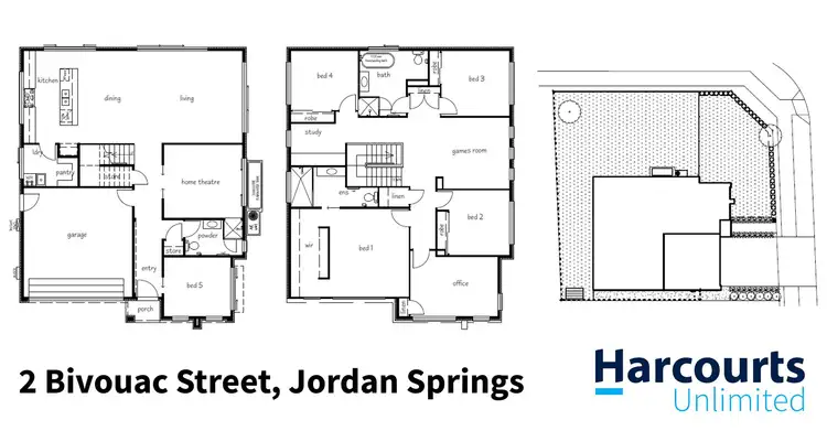 Floorplan of Homely house listing, 2 Bivouac Street, Jordan Springs NSW 2747