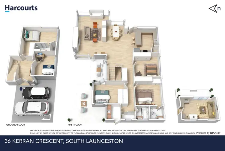 Floorplan of Homely house listing, 36 Kerran Crescent, South Launceston TAS 7249