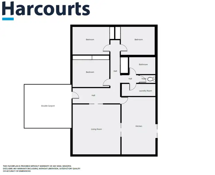 Floorplan of Homely house listing, 20 Gillespie Street, Horsham VIC 3400