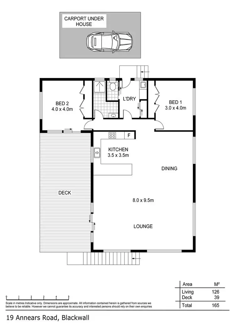 Floorplan of Homely house listing, 19 Annears Road, Blackwall TAS 7275