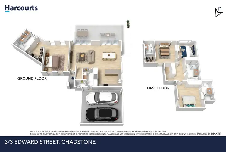 Floorplan of Homely townhouse listing, 3/3 Edward Street, Chadstone VIC 3148
