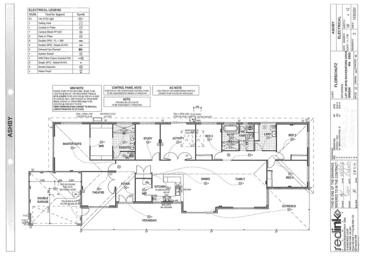 Floorplan of Homely house listing, 18 Rackenford Drive, Gingin WA 6503