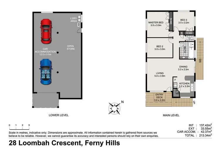 Floorplan of Homely house listing, 28 Loombah Crescent, Ferny Hills QLD 4055