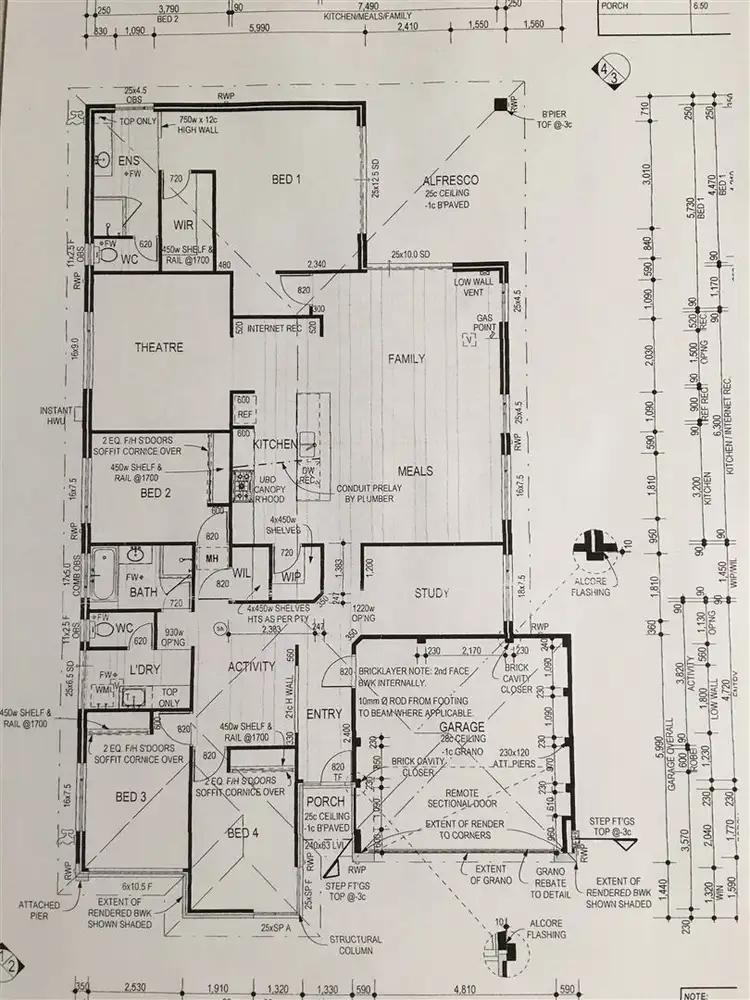 Floorplan of Homely house listing, 17 Hoskins Way, Australind WA 6233