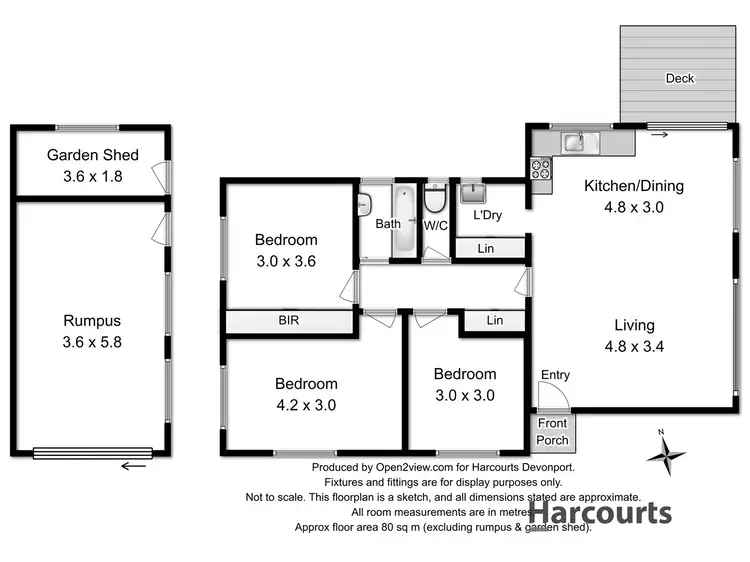 Floorplan of Homely house listing, 14 Maxfield Court, Devonport TAS 7310