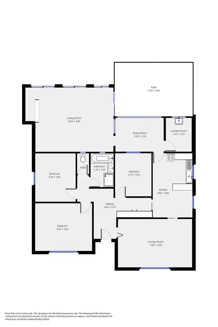 Floorplan of Homely house listing, 83 Moscow Street, Peterborough SA 5422