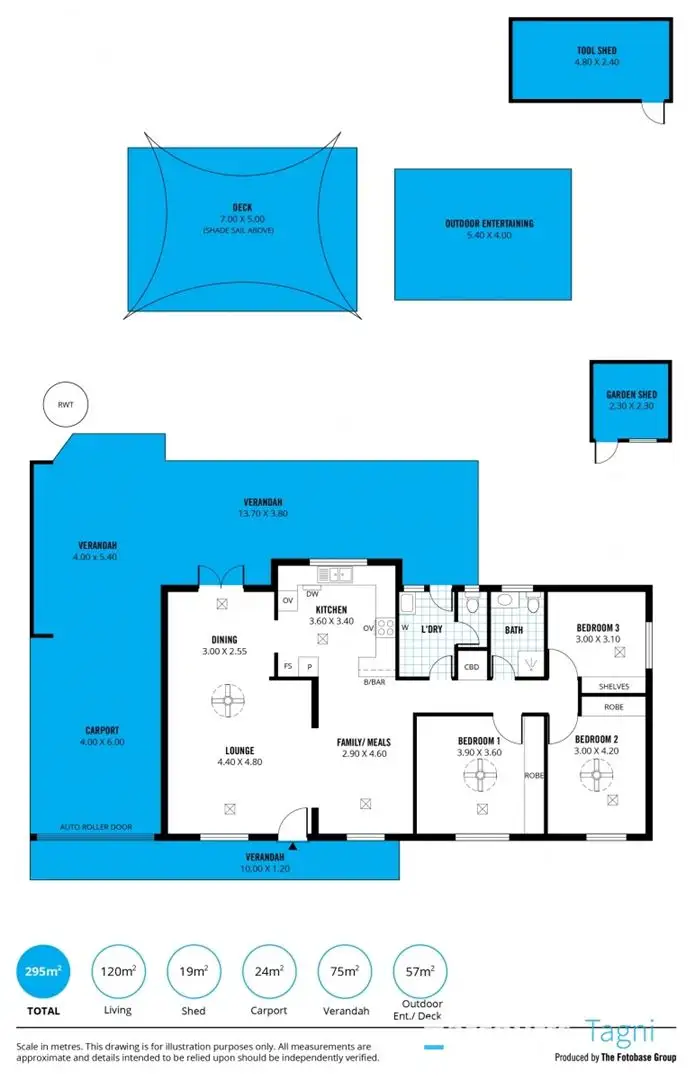 Floorplan of Homely house listing, 6 Paul Court, O'halloran Hill SA 5158