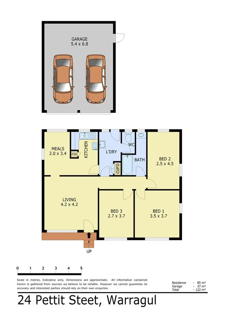 Floorplan of Homely house listing, 24 Pettit Street, Warragul VIC 3820