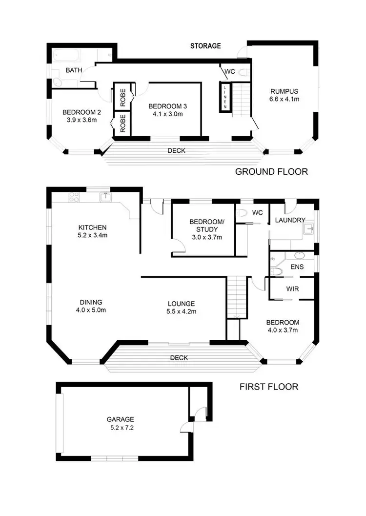 Floorplan of Homely house listing, 118 Back Cam Road, Somerset TAS 7322