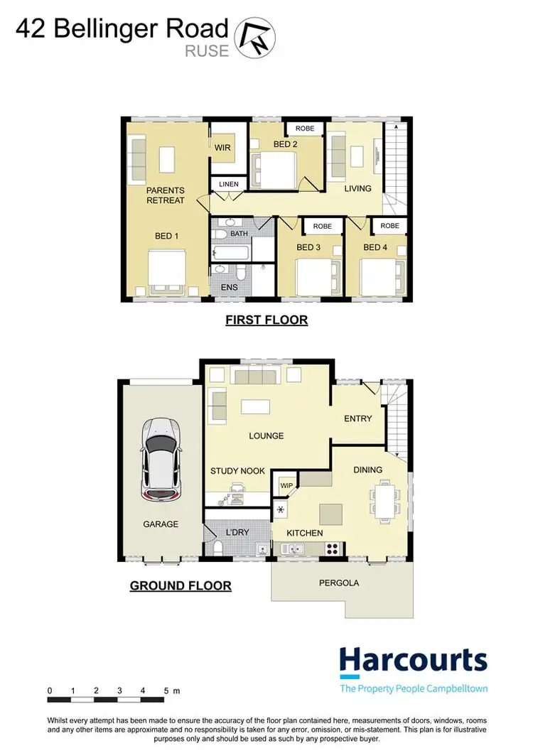 Floorplan of Homely house listing, 42 Bellinger Road, Ruse NSW 2560