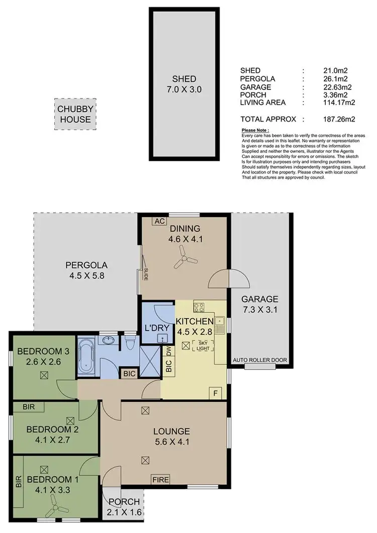 Floorplan of Homely house listing, 43 View Street, Lower Mitcham SA 5062
